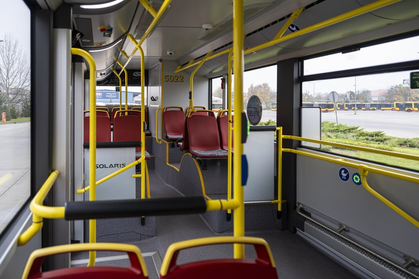 Solaris Urbino 12 hydrogen w zajezdni MPK Wrocław